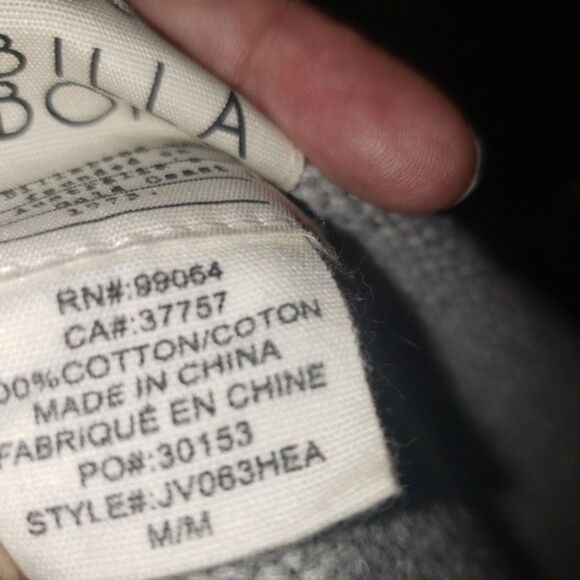 Heart print crewneck sweater - Picture 7 of 8